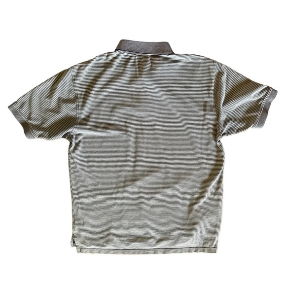 Jos. A. Bank Travelers Collection Purple & White Striped Polo Shirt L – Golf - Picture 3 of 10